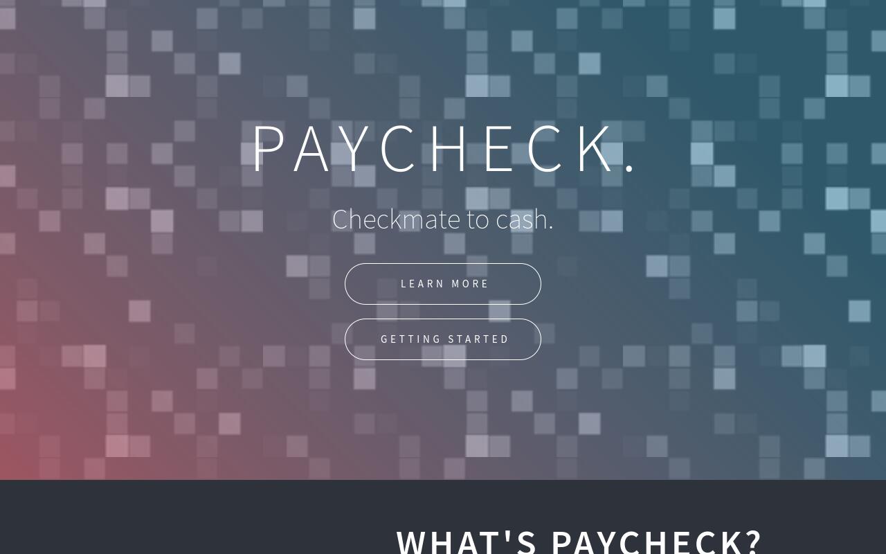 Carrd profile picture for @paycheck